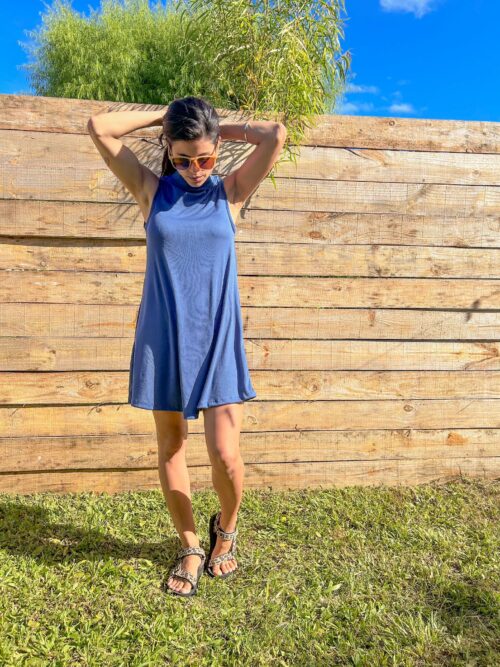 Vestido Marbella azul