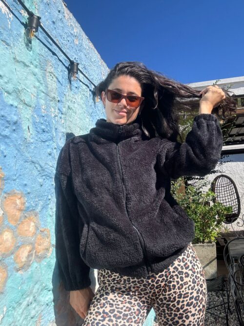 Campera Malva negra
